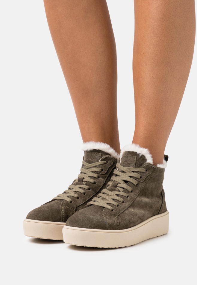 Gabour Beige | Baskets Montantes Exclusives